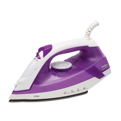 Steam Iron - Purple - 1800 Watt - Non-stick Teflon soleplate, anti-oxidation and anti-scale - Self-cleaning feature-SIM3617
