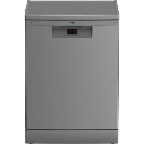 Dishwasher 5 Programs 14 Place Settings 60 cm - Silver - LED - Half Load + Hygiene Intense + Steam Gloss - BDFN15420S