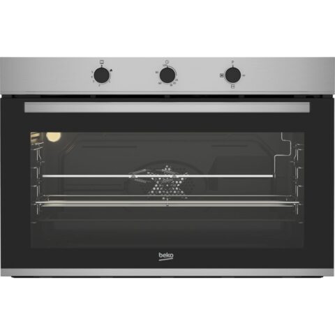 Built-in Gas Oven 90 cm (Automatic Ignition - Full Safety - Cooling Fan - Cooking Fan - Stainless Steel) - BBWHT12104XS