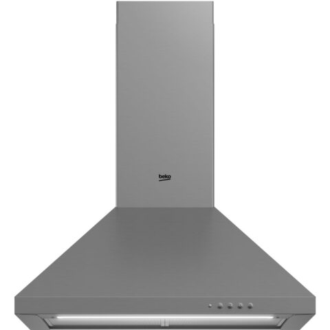 Pyramidal Kitchen Hood 90 cm Inox - Carbon Filter - Washable Filter - CWB9441XNH