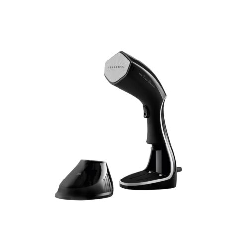 Portable Steam Iron, foldable, easy to use and store - Black - 1600 Watt - Ceramic soleplate - Digital screen - Detachable water tank with 230 ml capacity-STM4116B