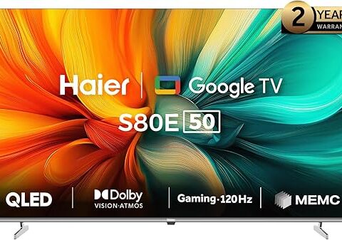 Haier 50 Smart QLED Screen-H50S80EU