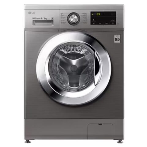 LG Washing Machine 8kg Platinum with Dryer 5kg -F4J3TMG5P