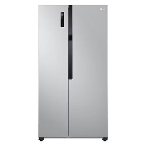 LG Refrigerator 2 Door 519 Liter Platinum Silver -GCFB507PQAMLG